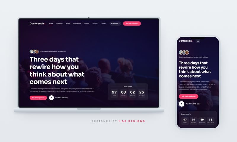 Conferencia – Event & Conference Landing Template