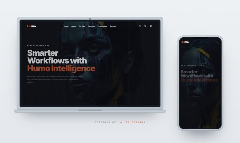 Humo — AI HTML Website Template