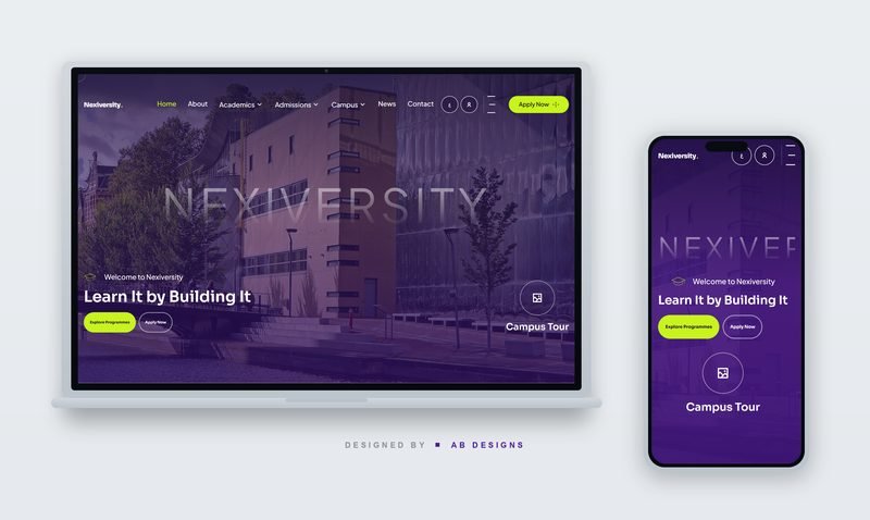 Nexiversity — Bilingual University & Admissions Platform